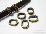 Licorice Thin Spacer Antique Bronze 11.5x8mm - LF26B