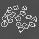 20 PCS Crystal Rhinestone Alloy Buckle for DIY Accessories