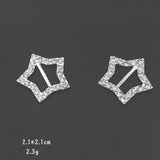 20 PCS Crystal Rhinestone Alloy Buckle for DIY Accessories