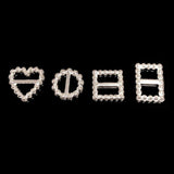 20 PCS Crystal Rhinestone Alloy Buckle for DIY Accessories