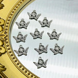 10Pcs/lot Angel Pendant Charm Earrings Necklace DIY Jewelry Making