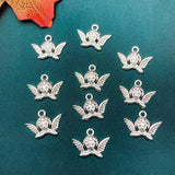 10Pcs/lot Angel Pendant Charm Earrings Necklace DIY Jewelry Making