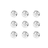 10PCS Silicone Earring Back Stoppers 6.5mm DIY Jewelry Making