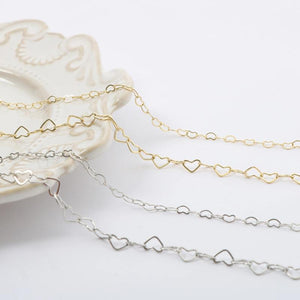 DIY Love Copper Chain Extension Chain for Jewelry Making