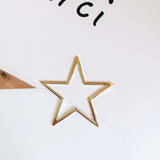 Metal Hollow Slice Pendant Charms for Jewelry Diy 10pcs