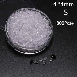 Silicone Ear Plugs Rubber Earring Back Stopper Stud DIY Jewelry Making