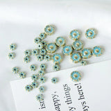 Handmade Spray Small Flower Resin Beads DIY Jewelry