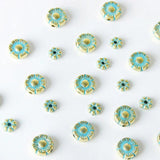 Handmade Spray Small Flower Resin Beads DIY Jewelry