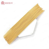 4PCS Brass Metal Spring Bracelet Jewelry Making Supplies