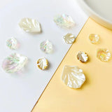 Peony Flower Leaf Earrings & Accessories Set