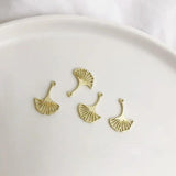 Alloy Jewelry Material Pearl Bear Pendant DIY Earring