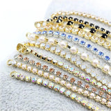 Copper Chain Earrings DIY Jewelry Set with Pearls 4pcs