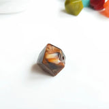 Acrylic Geometric Marble Pendant Earrings Beads 6 Pack