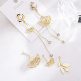 10pcs Leaf Pendant Base for Earrings Necklace DIY Jewelry Making