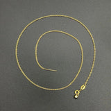2PCS Stainless Steel Sun Chains Necklace with Clasp Components