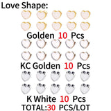 30PCS Silicone Ear Back Stoppers for DIY Earring Making