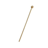 50pcs Brass Ball Head Pins for DIY Jewelry Making
