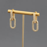 18K Plated Copper Metal Clasp Hooks for Jewelry Making (4pcs/lot)