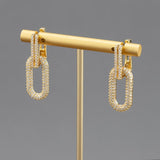 18K Plated Copper Metal Clasp Hooks for Jewelry Making (4pcs/lot)