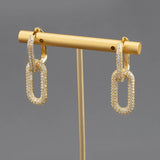 18K Plated Copper Metal Clasp Hooks for Jewelry Making (4pcs/lot)