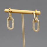 18K Plated Copper Metal Clasp Hooks for Jewelry Making (4pcs/lot)