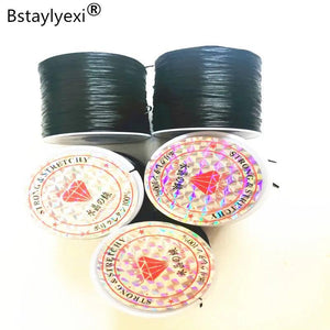 Elastic Crystal Beading Cord 0.5mm Thick 320m Strong Stretchy Jewelry