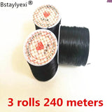 Elastic Crystal Beading Cord 0.5mm Thick 320m Strong Stretchy Jewelry