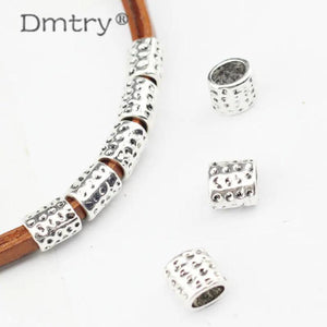 10pcs Ancient Silver Charms Beads Vintage Spacer For DIY Jewelry LC0124