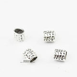 10pcs Ancient Silver Charms Beads Vintage Spacer For DIY Jewelry LC0124