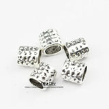 10pcs Ancient Silver Charms Beads Vintage Spacer For DIY Jewelry LC0124