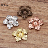 BoYuTe Metal Brass Stamping Flower Jewelry Accessories