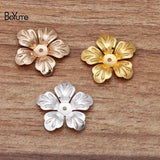 BoYuTe Metal Brass Stamping Flower Jewelry Accessories