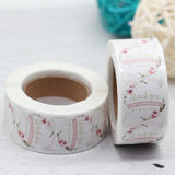 500pcs Floral Circle Thank You Stickers for Small Business Labels