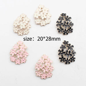 Flower Hair Accessories Metal Headband DIY Alloy Head Accessories