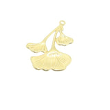 10-Piece Embossed Three Leaf Earrings Pendant Set