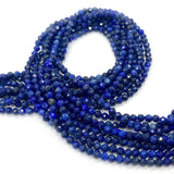 Lapis Lazuli Faceted Beads 2-4mm for Jewelry Making