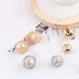 10pcs Wire Wrapped Pearls DIY Stud Earrings Pendants Charms Jewelry Findings