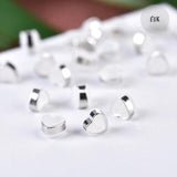 30 PCS Soft Silicone Copper Earring Backs for Body Jewelry Making