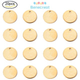 20PC 201 Stainless Steel Stamping Blank Tag Pendants for Jewelry Making