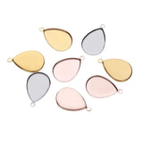 10pcs 25mm Stainless Steel Drop Tray Pendant