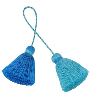 27+5cm Tassel Pendant Double Head DIY Jewelry Curtain Garments Decorative