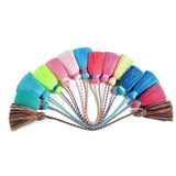 27+5cm Tassel Pendant Double Head DIY Jewelry Curtain Garments Decorative