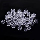 50pcs Silicone Ear Clip Cushion for DIY Jewelry Supplies