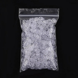 50pcs Silicone Ear Clip Cushion for DIY Jewelry Supplies