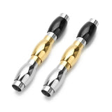 2Pcs Stainless Steel Magnetic Clasps 10x20mm Fit 6mm Leather Cord Bracelet