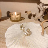 DIY Pearl Accessories 925 Silver Ear Stud Holder for 6-7mm Beads