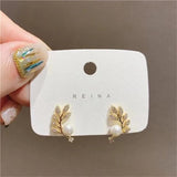 DIY Pearl Accessories 925 Silver Ear Stud Holder for 6-7mm Beads