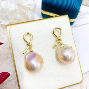 DIY Pearl Accessories 925 Silver Ear Nail Holder for 8-15mm Beads