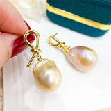 DIY Pearl Accessories 925 Silver Ear Nail Holder for 8-15mm Beads