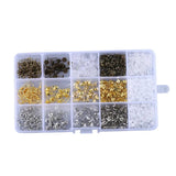 Earring Making Kit Hooks Posts Backs Storage Box Repair Supplies